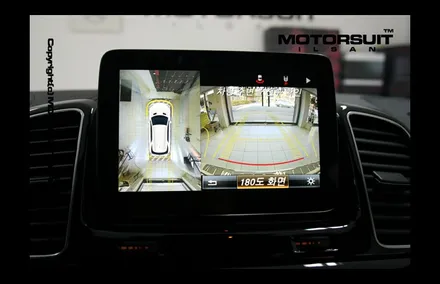 [ 벤츠 GLE 63AMG 네비매립 & 보조배터리 에코파워팩 시공 ] / 고양시 식사동