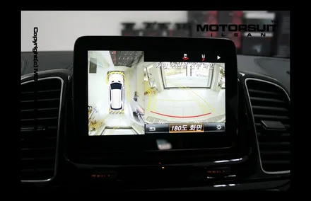 [ 벤츠 GLE 63AMG 네비매립 & 보조배터리 에코파워팩 시공 ] / 고양시 식사동