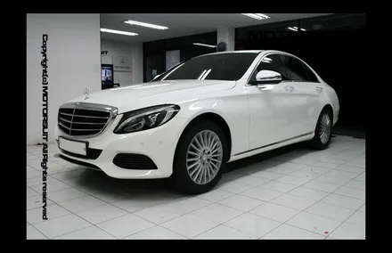 [ 벤츠 네비매립 ] 벤츠 C클래스 C200(W205) 네비매립 시공!! / 고양시 식사동