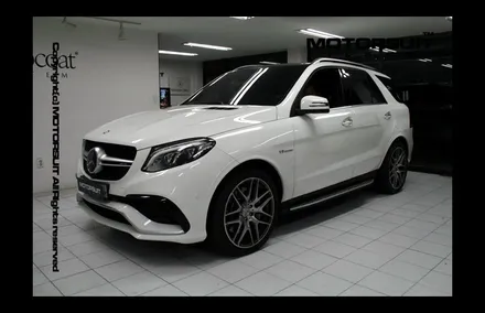 [ 벤츠 GLE 63AMG 네비매립 & 보조배터리 에코파워팩 시공 ] / 고양시 식사동