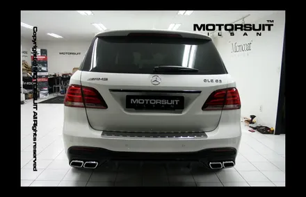[ 벤츠 GLE 63AMG 네비매립 & 보조배터리 에코파워팩 시공 ] / 고양시 식사동
