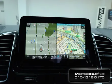 벤츠네비매립 GLE 쿠페 M2C200A 정전식터치패널 시공! 달라진 드라이빙 라이프 / 고양, 일산, 파주, 은평