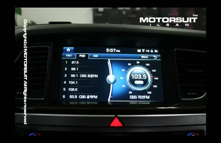 [ 제네시스 G80 네비매립 ] 제네시스 G80 순정 9.2인치 모니터 연동 안드로이드 셋탑 \