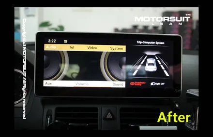 [ 벤츠 네비매립 ] 벤츠 C클래스 C250(W204) 10.25인치 안드로이드 올인원 네비게이션 장착!! / 고양시 식사동