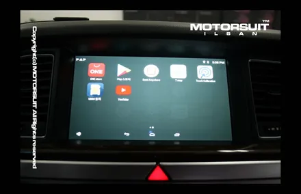 [ 제네시스 G80 네비매립 ] 제네시스 G80 순정 9.2인치 모니터 연동 안드로이드 셋탑 \