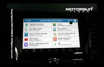 [ 올뉴 트랙스 네비매립 ] 올뉴 트랙스 안드로이드 셋탑 \