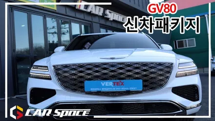 GV80 신차패키지 버텍스900 틴팅, 생활보호PPF 시공 / 평택시 도일동