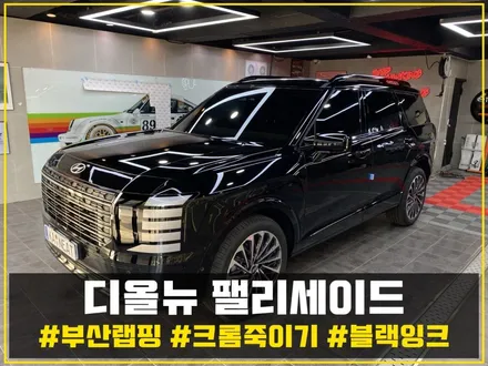 부산 랩핑 디올뉴 팰리세이드 블랙잉크 패키지 / 부산 해운대구