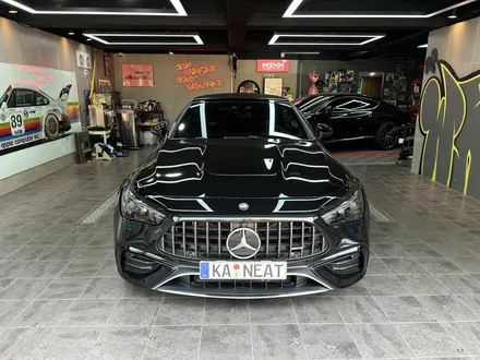 부산 랩핑 벤츠 CLE53 AMG 검정 차량 크롬죽이기, 고광택으로 완성한 밸런스 / 부산 해운대구