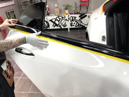 부산 해운대 크롬죽이기,실내랩핑 벤츠 GT43 4door / 부산 해운대구
