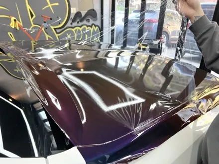 부산 BMW I7 카멜레온 투톤 (듀오톤) 랩핑으로 매일매일 새롭게 즐기기 / 부산 해운대구