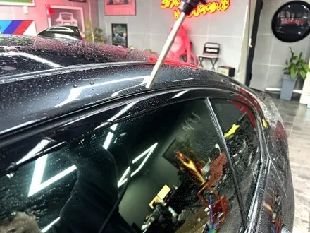 부산자동차랩핑 bmw 5시리즈 사틴블랙으로 변신 / 부산 해운대구
