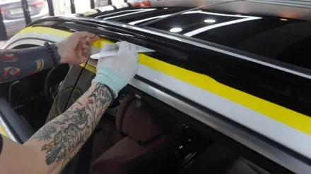 부산 크롬 죽이기 BMW X5 크롬 딜리트 시공을 통해 깔끔한 블랙&화이트 만들기! [3M 2080] / 부산 해운대구