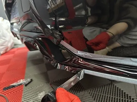 부산 랩핑 BMW 740i 전체 외관 정리｜크롬죽이기 + 블랙 유광 휠도색으로 완성도 끌어올리다 / 부산 해운대구