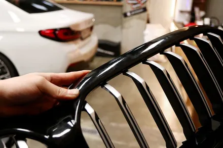 부산크롬죽이기 BMW530I 키드니 그릴+윈도 크롬+에어덕트 시공 후기 / 부산 해운대구