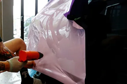 부산 랩핑 g70 텍랩 필름 시공 후기 / 부산 해운대구