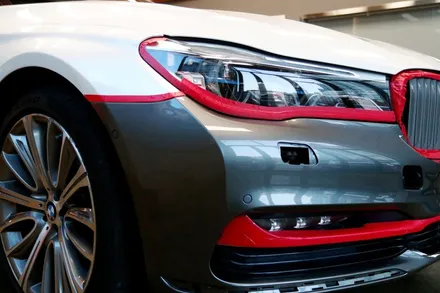 부산 랩핑 BMW750I 에이버리 데니슨 화이트 펄을 입히다. / 부산 해운대구