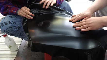 [카니트] 부산 바이크 랩핑 및 데칼 BMW C650GT / 부산 해운대구