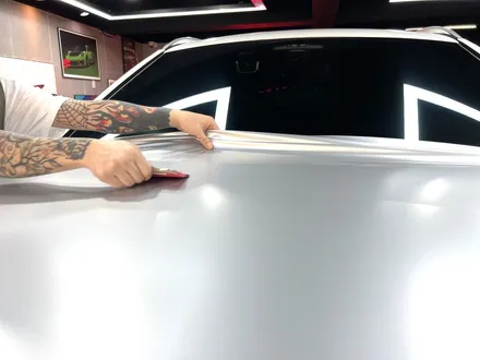 부산랩핑 BMW X6 듀오톤(투톤) 랩핑 사틴 실버 메탈릭으로 고급스럽게 / 부산 해운대구