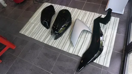 [카니트] 부산 바이크 랩핑 및 데칼 BMW C650GT / 부산 해운대구