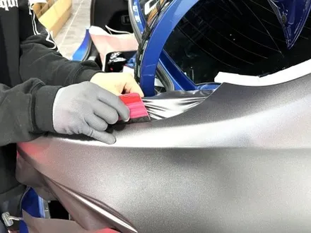 부산 자동차 랩핑 BMW 3시리즈 사틴 다크 그레이 전체 랩핑으로 볼륨감 극대화하기! / 부산 해운대구