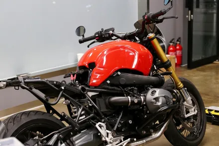 BMW알라인티 오토바이 랩핑 데칼 (부산 고잉투랩) / 부산 해운대구