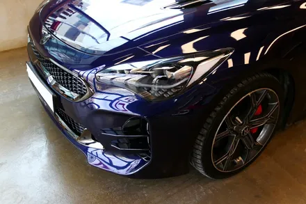 부산 기아 스팅어 그릴 랩핑 시공 후기 / 부산 해운대구