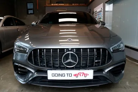 부산 크롬죽이기 CLA45S AMG 시공 후기! / 부산 해운대구