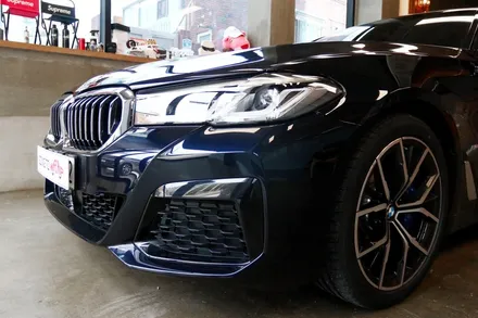 부산 랩핑  BMW 530I 크롬 죽이기부터 파츠 교체까지! / 부산 해운대구