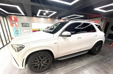 [부산 자동차 랩핑] 벤츠 GLE53 AMG 투톤 시공 후기 / 부산 해운대구