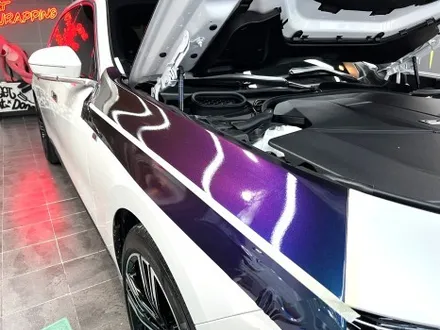 부산 BMW I7 카멜레온 투톤 (듀오톤) 랩핑으로 매일매일 새롭게 즐기기 / 부산 해운대구