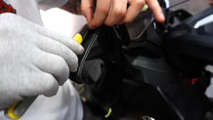 [카니트] 부산 바이크 랩핑 및 데칼 BMW C650GT / 부산 해운대구