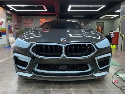 부산 랩핑 BMW M850i 그란쿠페 사틴블랙 전체랩핑으로 완성한 묵직한 존재감 / 부산 해운대구