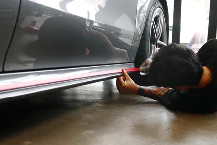부산 크롬죽이기 CLA45S AMG 시공 후기! / 부산 해운대구