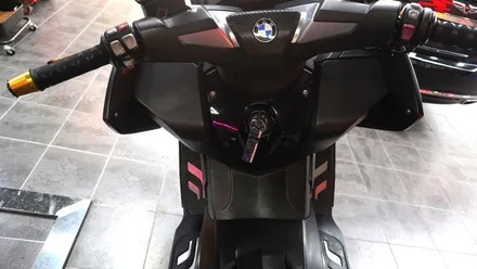 [카니트] 부산 바이크 랩핑 및 데칼 BMW C650GT / 부산 해운대구