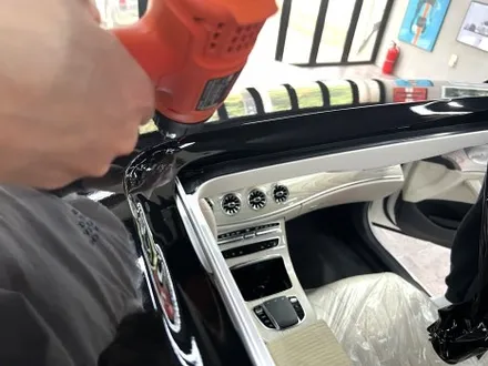 부산랩핑 메르세데스 벤츠 CLS 450 루프스킨 시공 / 부산 해운대구