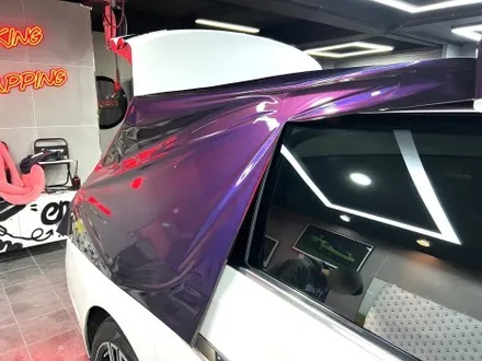 부산 BMW I7 카멜레온 투톤 (듀오톤) 랩핑으로 매일매일 새롭게 즐기기 / 부산 해운대구