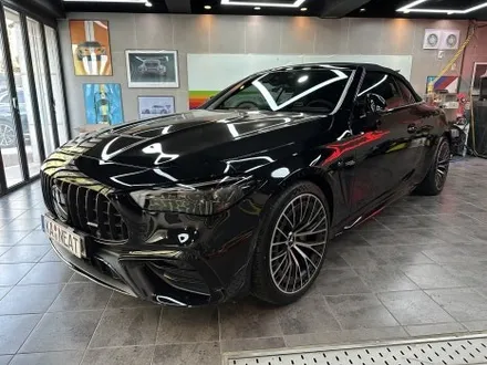부산 랩핑 벤츠 CLE53 AMG 검정 차량 크롬죽이기, 고광택으로 완성한 밸런스 / 부산 해운대구