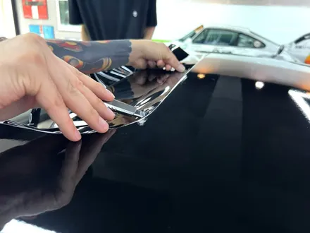 부산랩핑 메르세데스 벤츠 CLS 450 루프스킨 시공 / 부산 해운대구