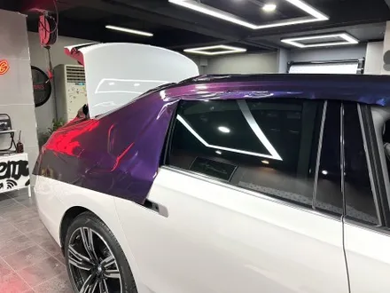 부산 BMW I7 카멜레온 투톤 (듀오톤) 랩핑으로 매일매일 새롭게 즐기기 / 부산 해운대구