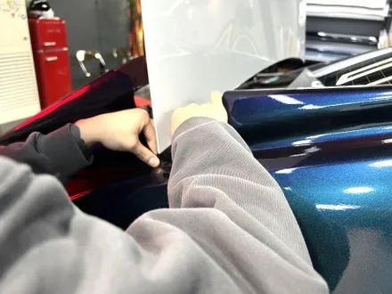 부산 BMW I7 카멜레온 투톤 (듀오톤) 랩핑으로 매일매일 새롭게 즐기기 / 부산 해운대구