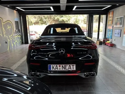 부산 랩핑 벤츠 CLE53 AMG 검정 차량 크롬죽이기, 고광택으로 완성한 밸런스 / 부산 해운대구