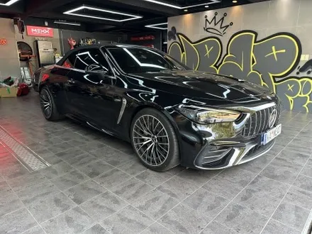부산 랩핑 벤츠 CLE53 AMG 검정 차량 크롬죽이기, 고광택으로 완성한 밸런스 / 부산 해운대구