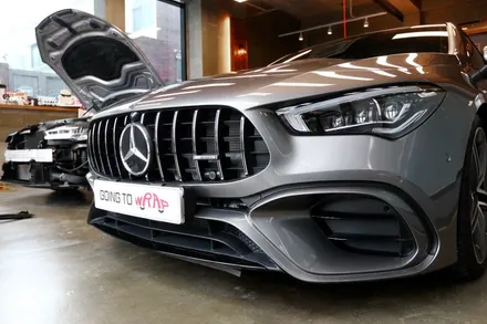 부산 크롬죽이기 CLA45S AMG 시공 후기! / 부산 해운대구