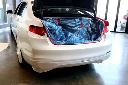 부산 랩핑 BMW750I 에이버리 데니슨 화이트 펄을 입히다. / 부산 해운대구