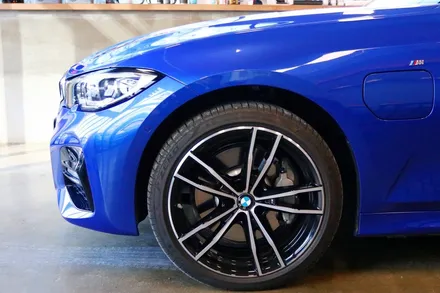 부산 랩핑 BMW G20 330e 블랙 쉐도우 퍼포먼스 그릴 만들기 / 부산 해운대구