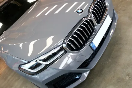 부산 랩핑 BMW 5 시리즈 쉐도우 에디션 만들기(대차 서비스 실시) / 부산 해운대구