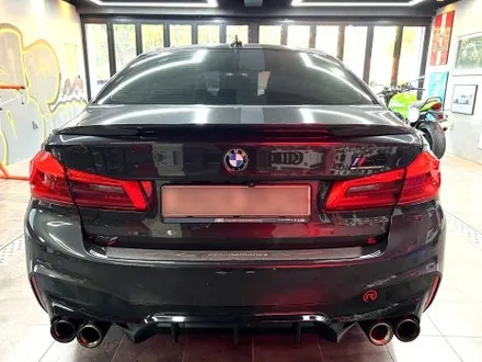 부산자동차랩핑 bmw 5시리즈 사틴블랙으로 변신 / 부산 해운대구