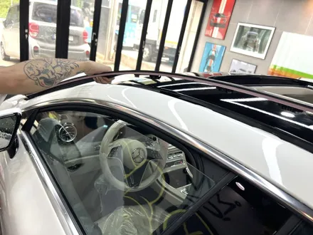 부산랩핑 메르세데스 벤츠 CLS 450 루프스킨 시공 / 부산 해운대구