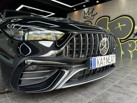부산 랩핑 벤츠 CLE53 AMG 검정 차량 크롬죽이기, 고광택으로 완성한 밸런스 / 부산 해운대구